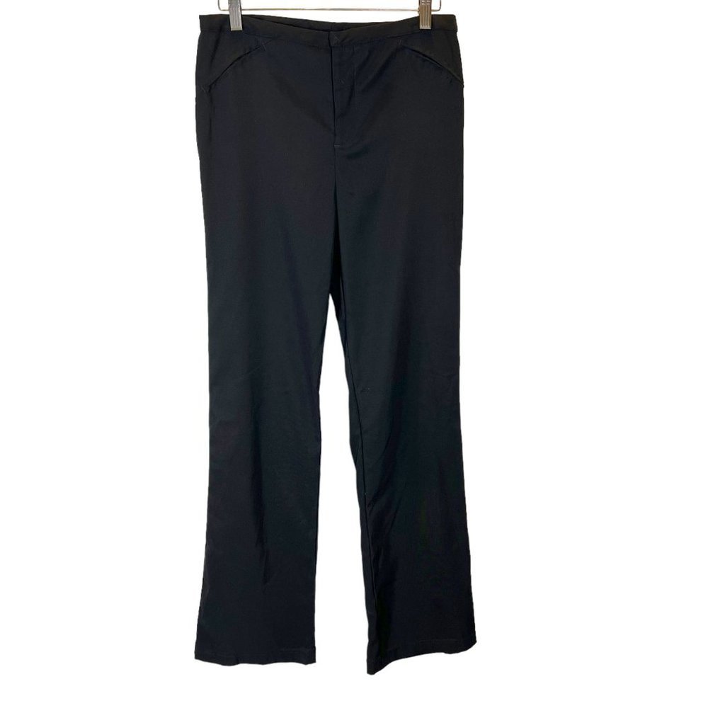 Vintage 90s Black Bootcut Mid Rise Dress Club Pants 7